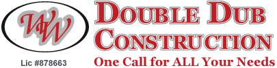 Double Dub Construction Logo